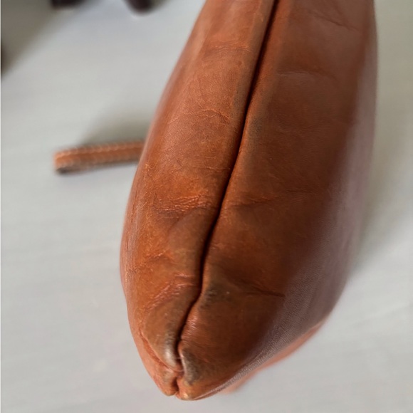 Patricia Nash Brown Leather Wristlet - Picture 6 of 6